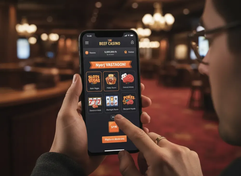 Beef casino útmutató játékokhoz és fizetéshez