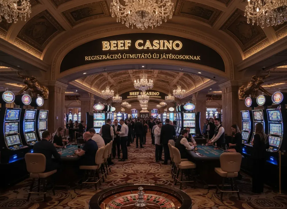 Beef casino regisztráció útmutató fióknyitáshoz